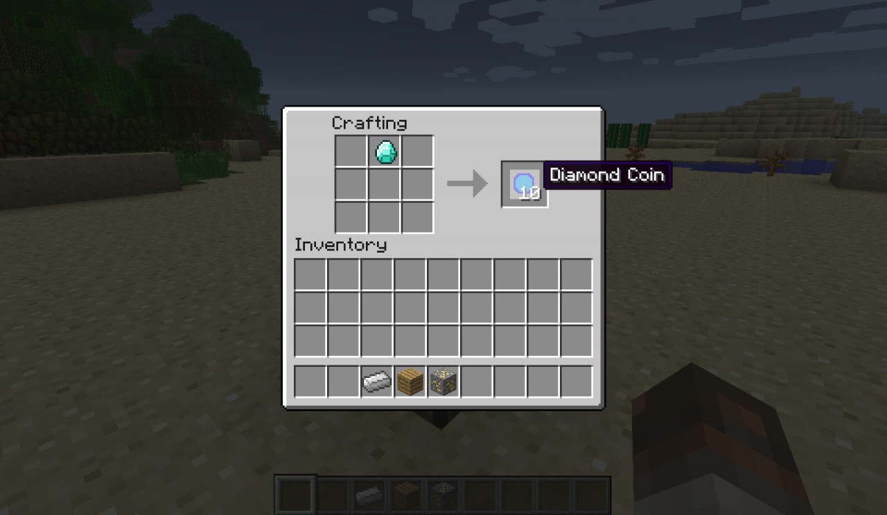 how to get coins in minecraft